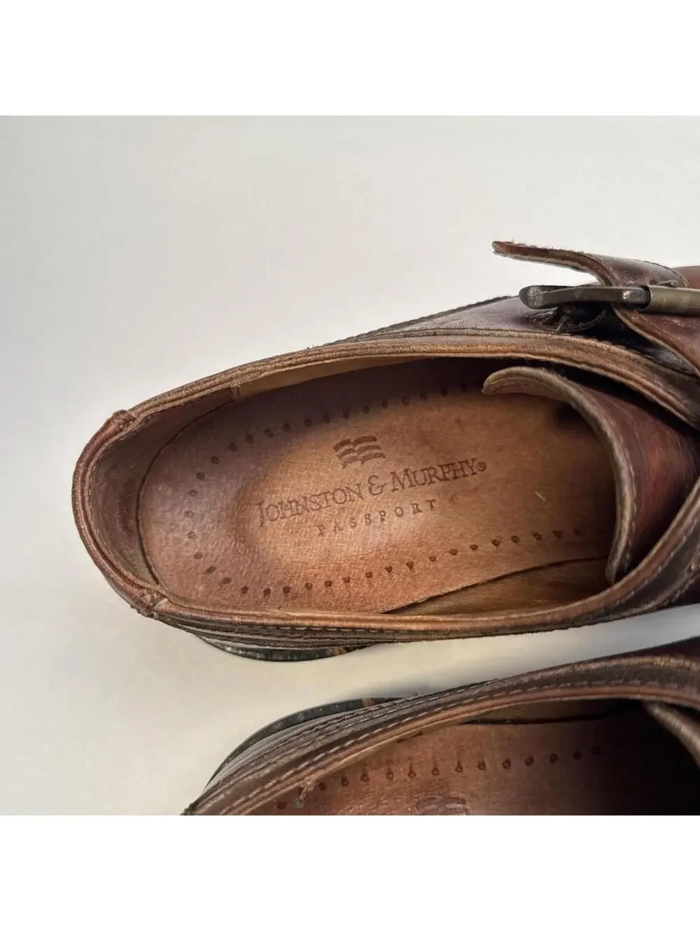 Vintage 90s Chunky Monk Strap loafers – Made in Italy men’s US 8 women’s US 10